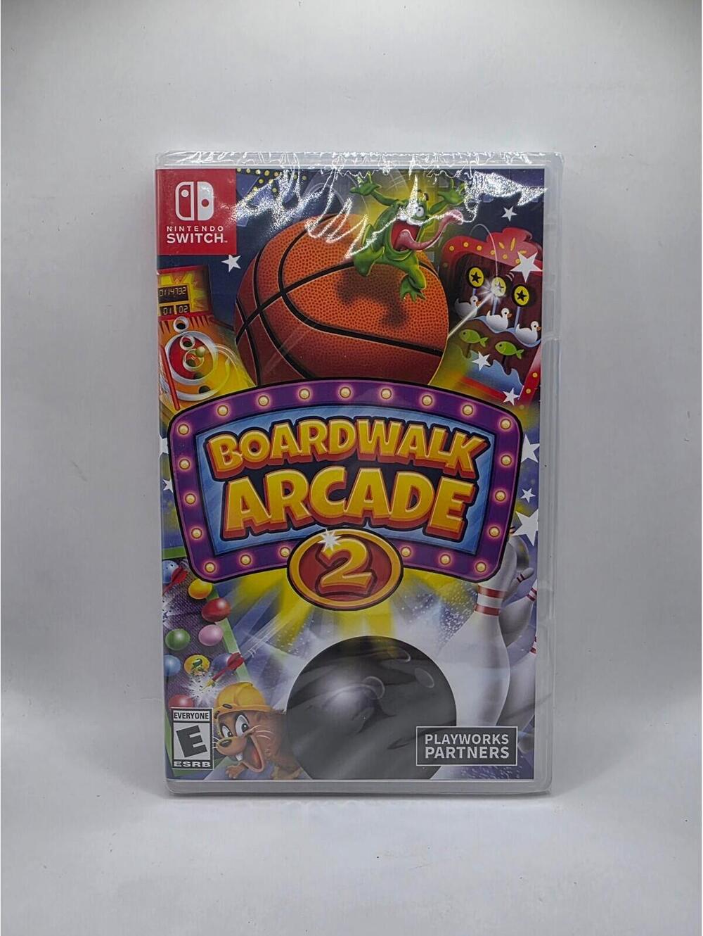 Brand New!!! - Boardwalk Arcade 2 for Switch - Factory Sealed - Mint